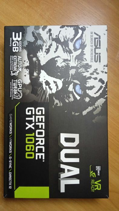 Відеокарта ASUS DUAL-GTX1060-O3G