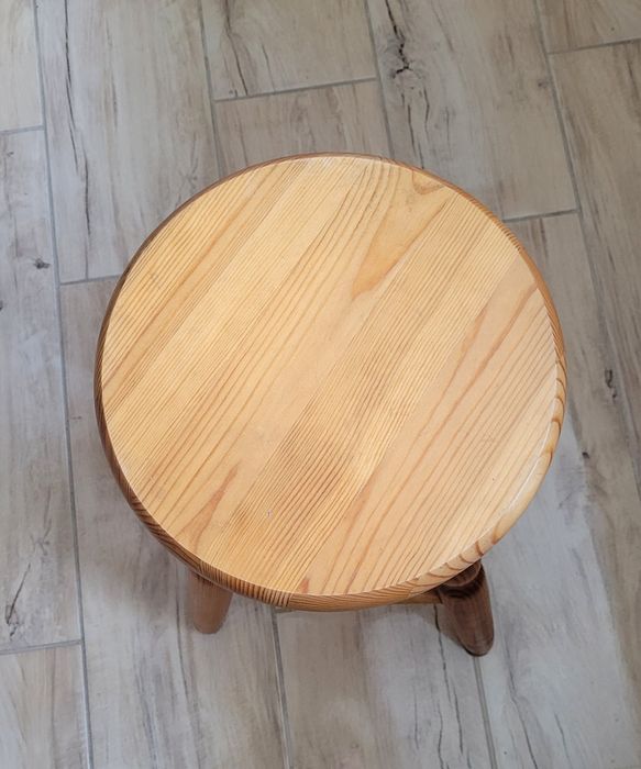 Taboret kuchenny drewniany