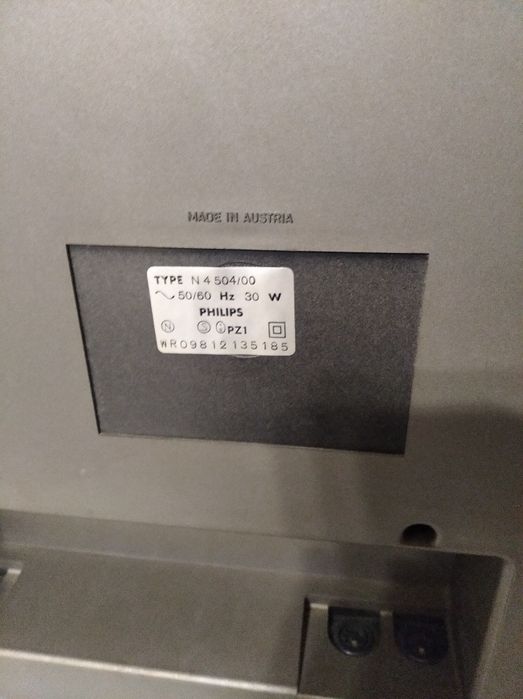 Катушечный магнитофон-приставка Philips. Три головки.