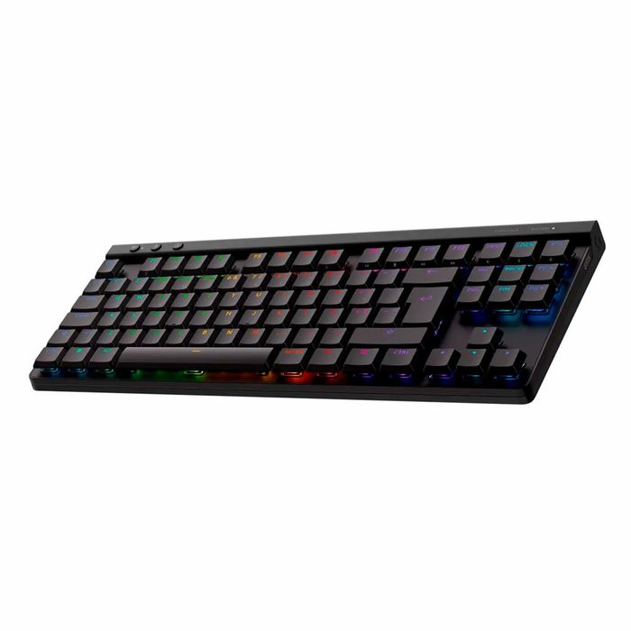 Teclado Mecânico Logitech G515 Lightspeed TKL RGB Wireless/Bluetooth PT GL Tactile Brown Switches Preto