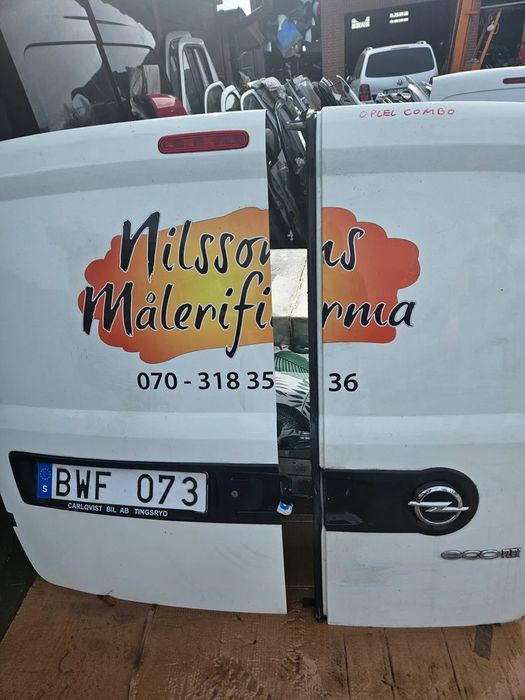 drzwi tylne prawe i lewe opel combo komplet