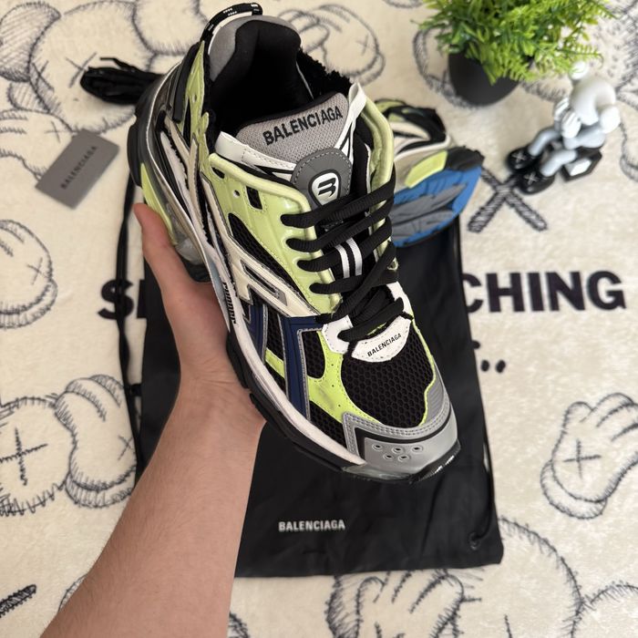 Balenciaga Runner green/blue
