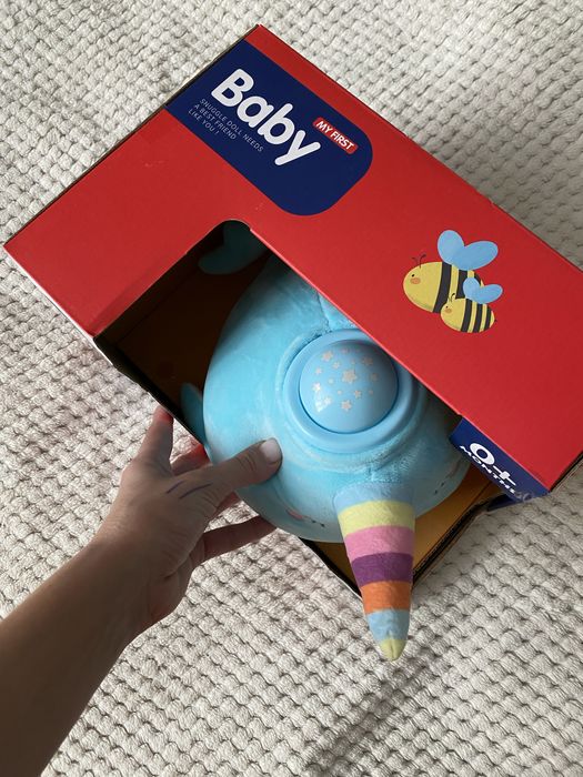 Нічник ночнік світиться грає мякий іграшка