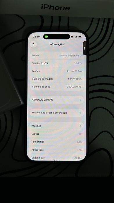 iPhone 14 Pro Space Black 128GB