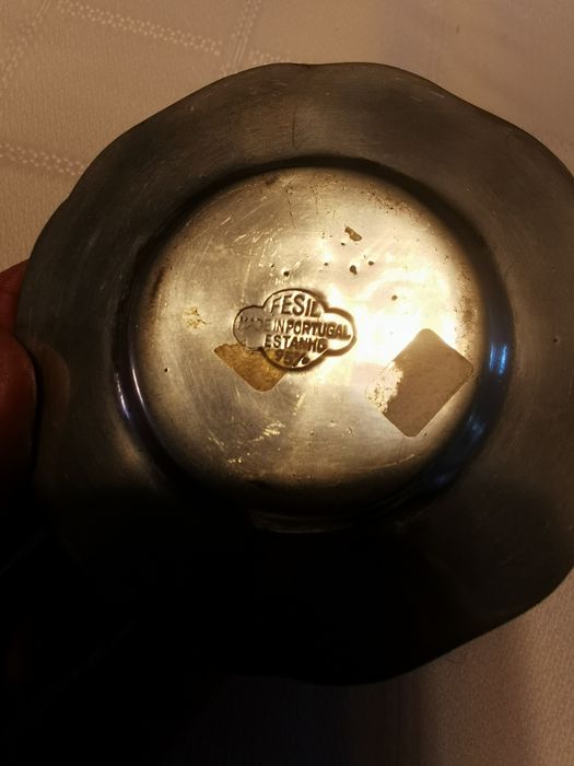 Conjunto de copo e prato