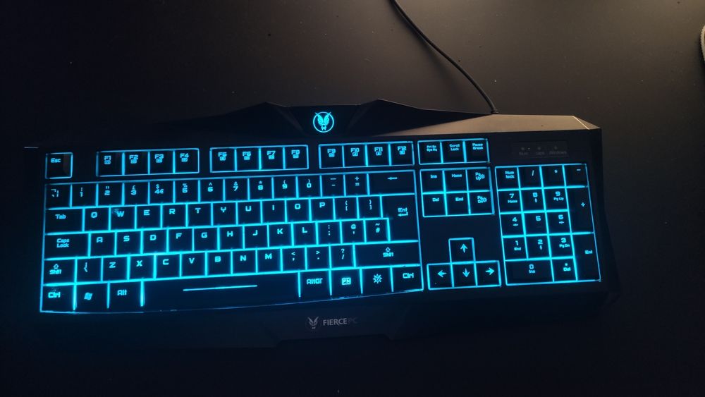 Fierce PC Draconis LED RGB Keyboard