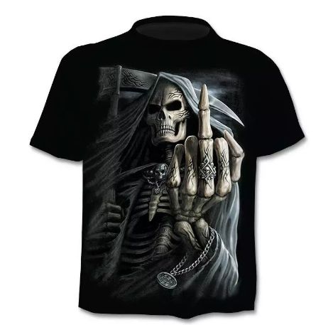 Camisas / TSHIRTS estampadas supercool novas 100% polyester
