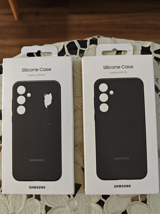 Oryginale nowe etui do Samsung A35 5G Silicone Case.