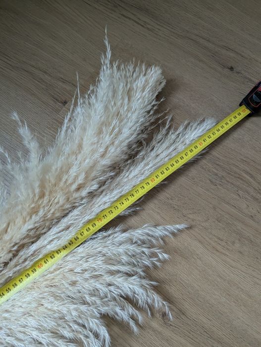 Wazon Jysk i 3 trawy pampasowe - boho
