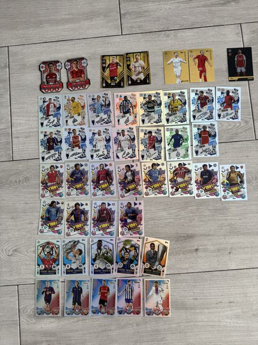 277 kart piłkarskich (Match Attax / FIFA 365)