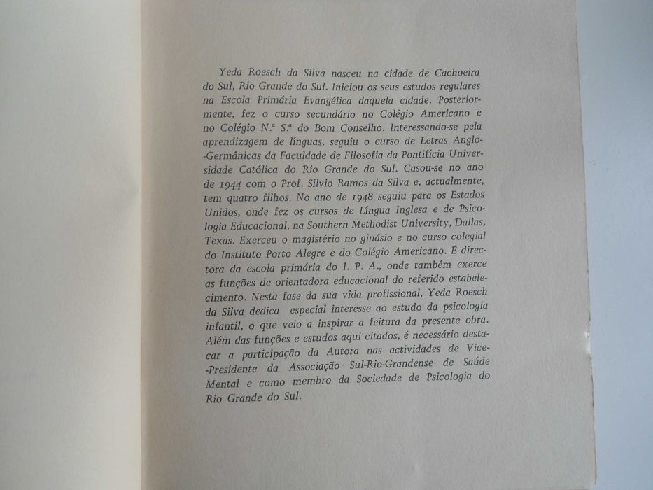 Como educar os nossos filhos por Yeda Roesch da Silva