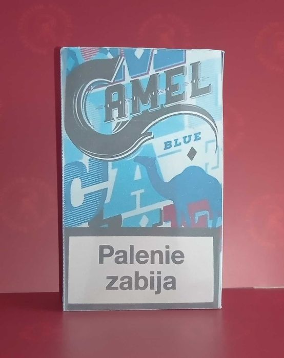 084 - Atrapa pap. PRL Camel Blue (Camele) Skala 1:1