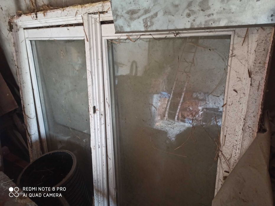 Okno 149x178 dwuskrzydłowe dwukwaterowe