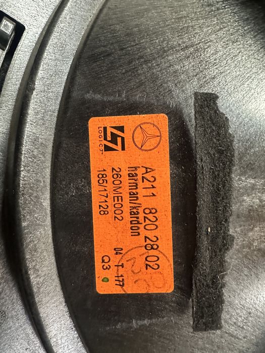 harman kardon mercedes w211 - купити колонки та сабвуфери для авто