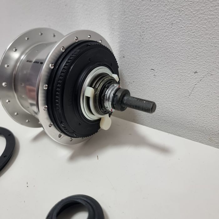 Nowa orginał PIASTA SHIMANO ALFINE 8 SG-S501 otworów 36 srebrna NOWA