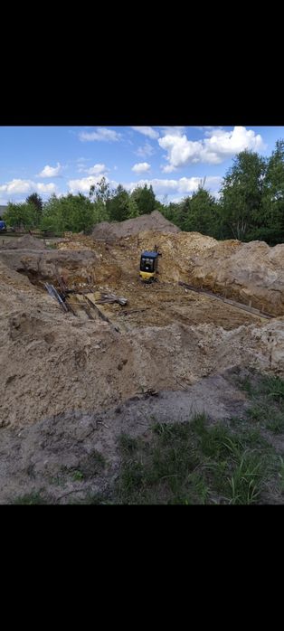 Usługi minikoparką, przyłącza, wykopy, minikoparka