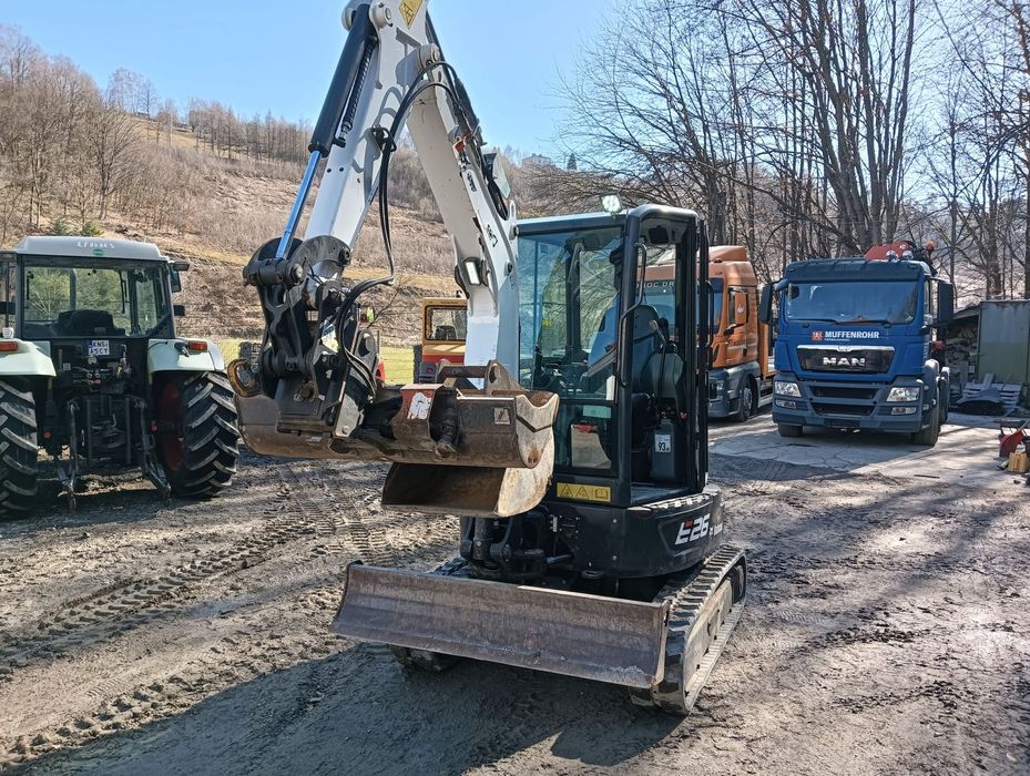 Bobcat Bobcat E26 | 2019 r | 2.8t | Stan Idealny | Import z Niemiec | Szybkozłącze + 2 Łyżki | koparka gąsienicowa mini koparka minikoparka