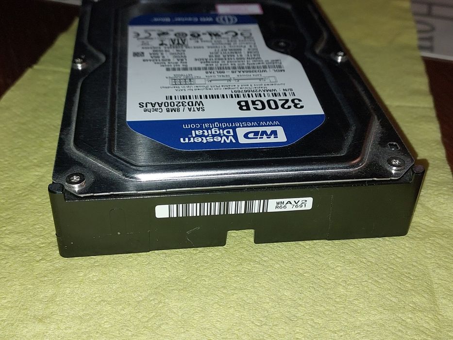 Dysk HDD 320GB WD Western Digital WD3200AAJS SATA 8MB 3.5 cala SPRAWNY