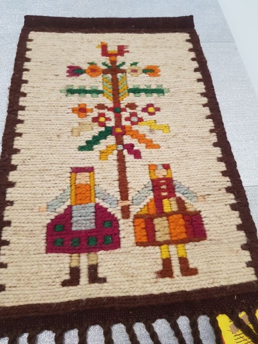 Nowy Gobelin kilim sumak 1993 Cepelia PRL