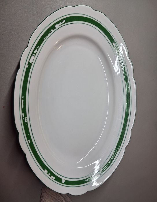 Ćmielów-stary, porcelanowy pólmisek
