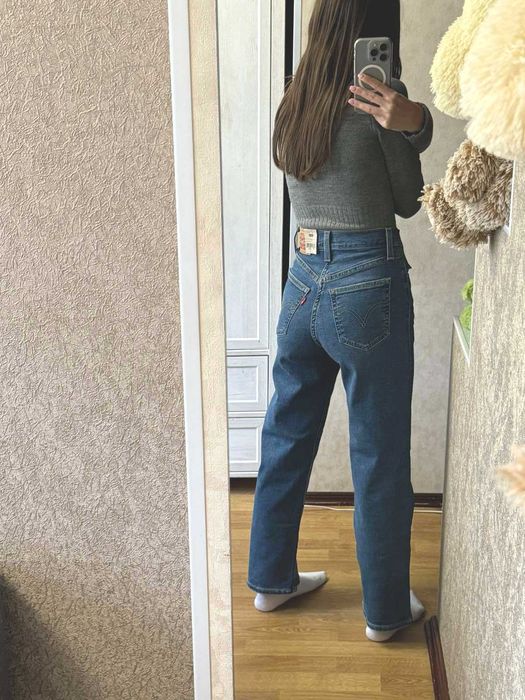 Levis Ribcage Ankle Jeans жіночі джинси женские джинсы