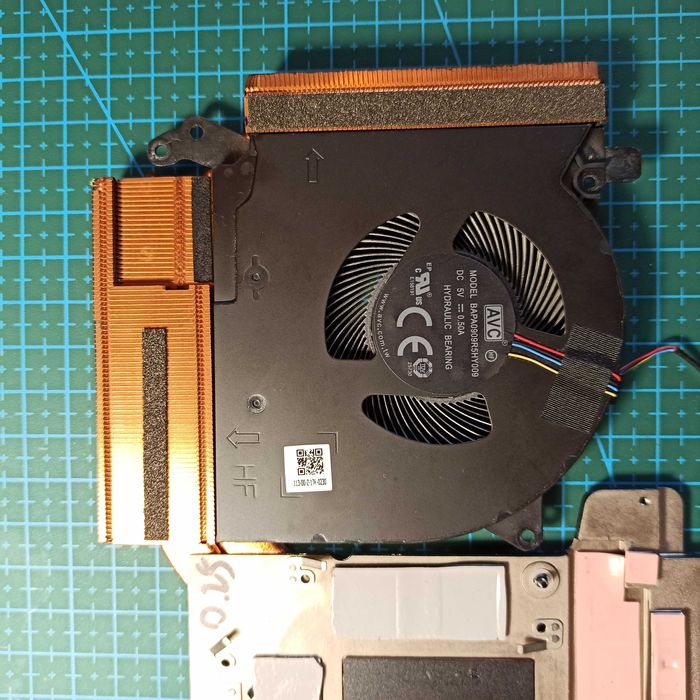 Оригінальна cистема охолодження Lenovo Legion 5 15ACH6.