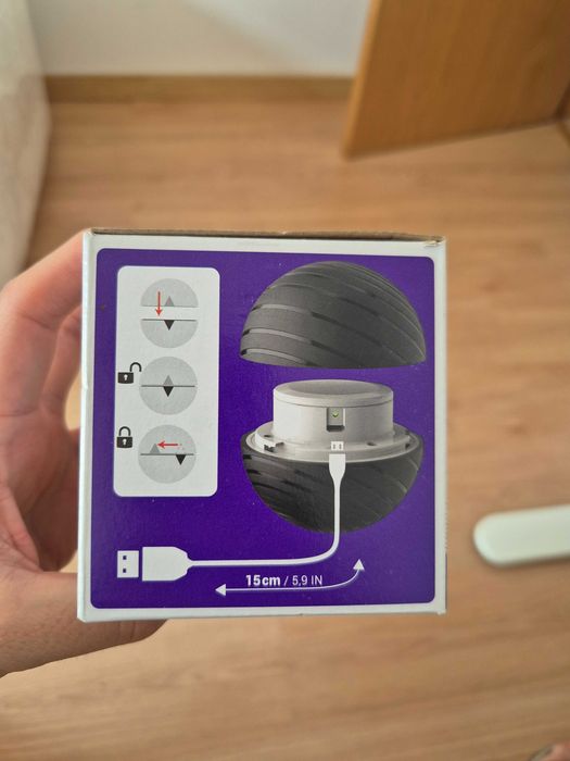 Bola de massagem vibratoria Decathlon