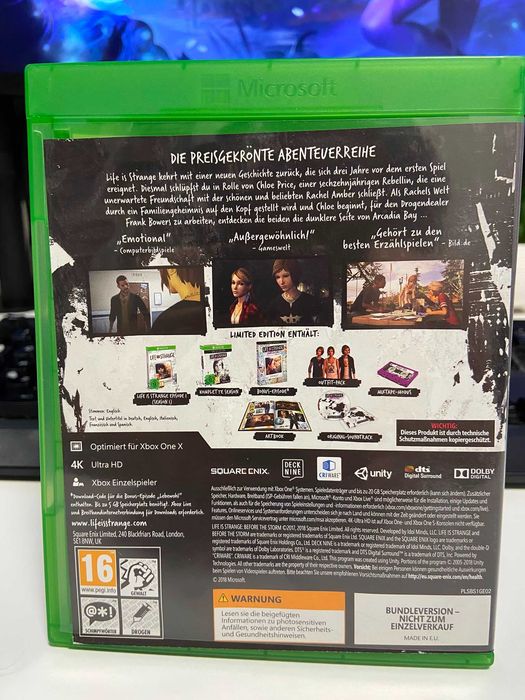 Life is Strange Before The Storm gra Xbox One