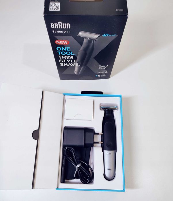Trymer do włosów brody ciała golarka Braun Series XT5 XT5200