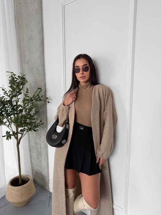 Кардиган довгий жіночий / кардиган длинный женский - новий, кашемір