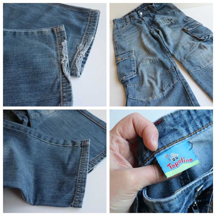 Джинси на хлопчика Benetton 8-9 років (р.128 см)