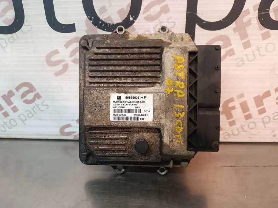 UNIDADE / CENTRALINA DO MOTOR OPEL ASTRA H 1.3CDTI 55566036 HE