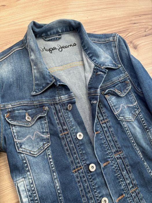 Pepe Jeans kurtka jeansowa katana S