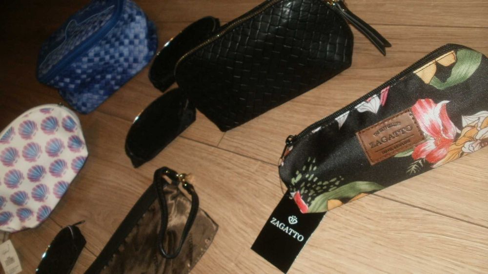 Kosmetyczki - zestaw- Batycki, Tchibo, Witchen, Zagatto i inne