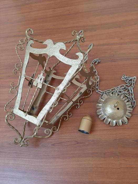 Candeeiro lanterna de teto