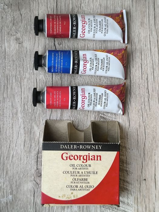 Олійні масляні фарби набір Daler-Rowney / Georgian 38ml