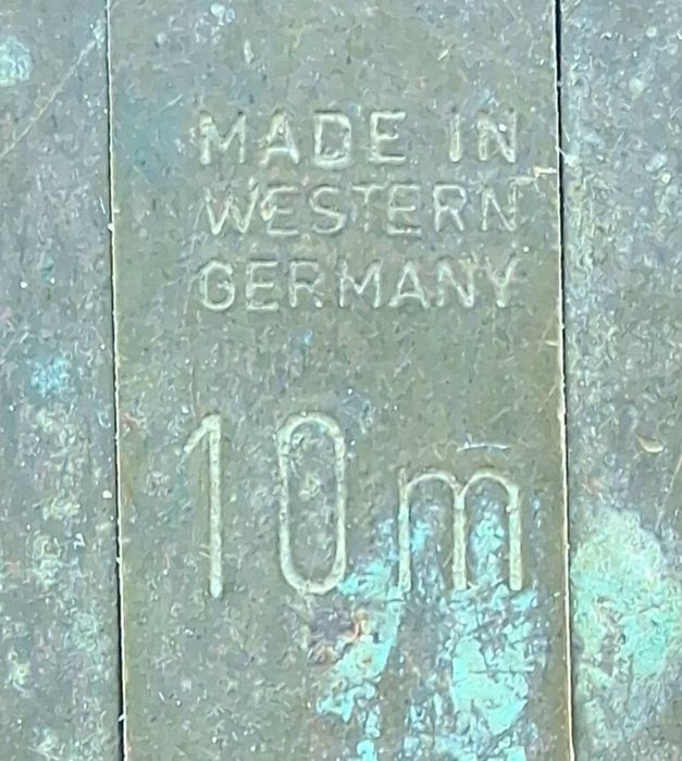 Fita métrica antiga 10m