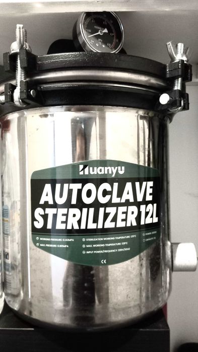 Autoclave esterilizador 12L