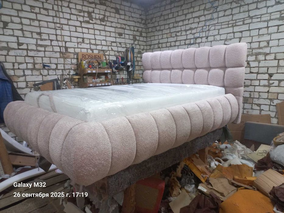 Кровать ( ЛІЖКО) Бабл 1600 на 2000 с матрасом