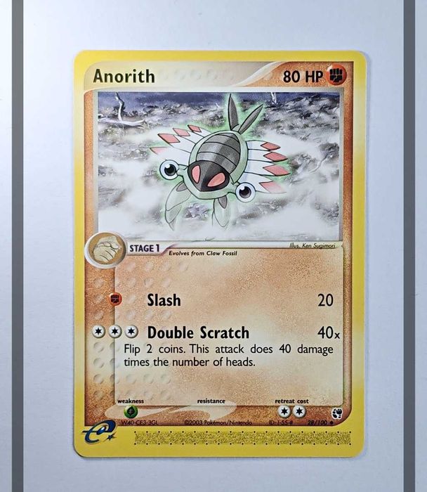 Anorith 28/100 SS Pokemon ENG-NM