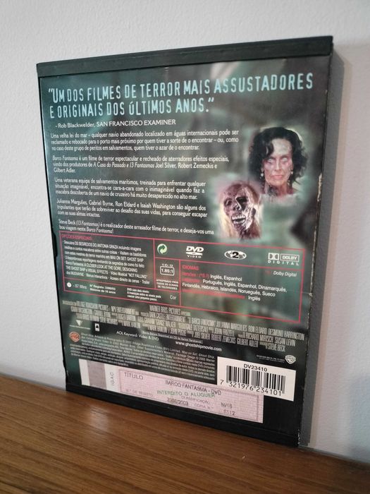 Filme DVD: Barco Fantasma - Ghost Ship (Snapper)