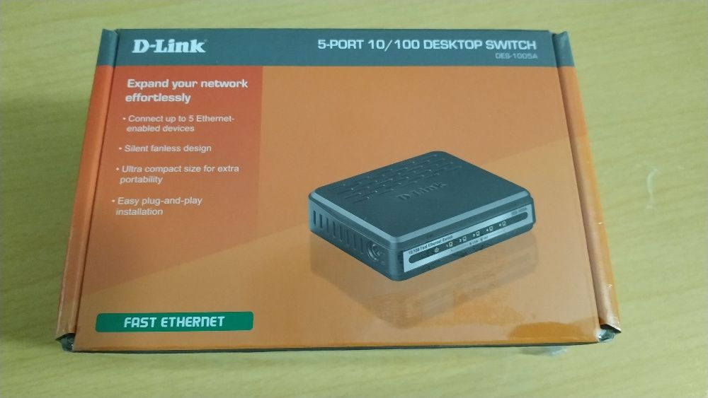 Коммутатор сетевой D-Link DES-1005A