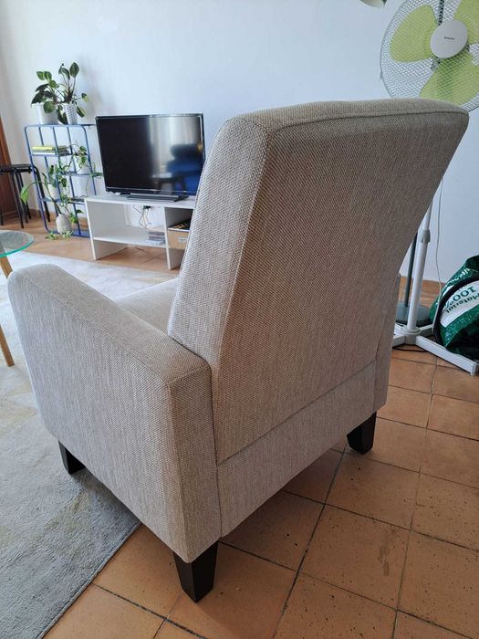 Poltrona/maple/cadeirão em tecido