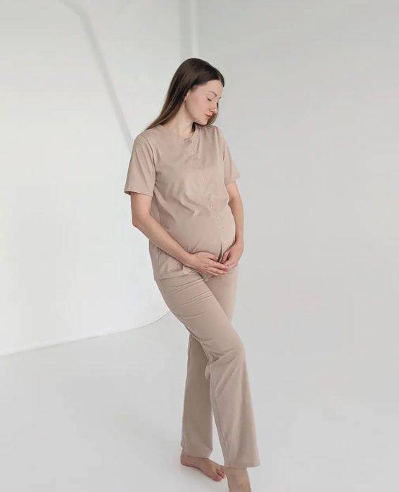 Піжама для вагітних і годуючих мам, розмір 42-44