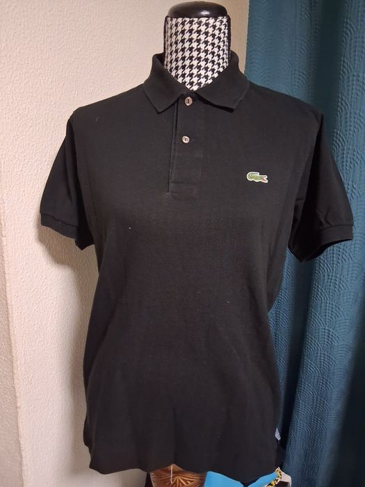 Polo Lacoste Vintage Original - Preta