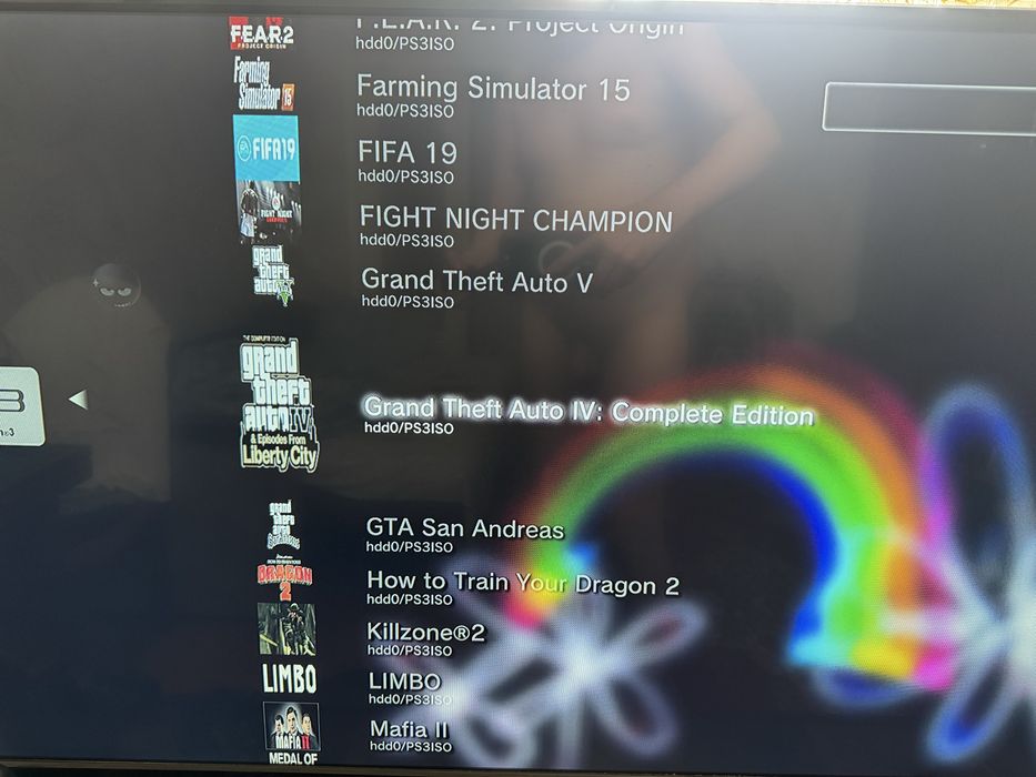 Sony playststion 3, RSX 40nm, перша ревізія 50 ігор CECHC04