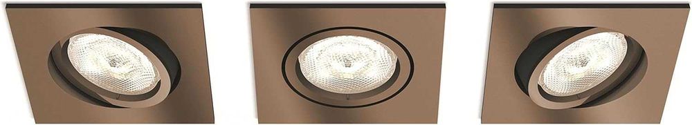 Встраиваемый точечный светильник Philips "myLiving" Shellbark, GU10