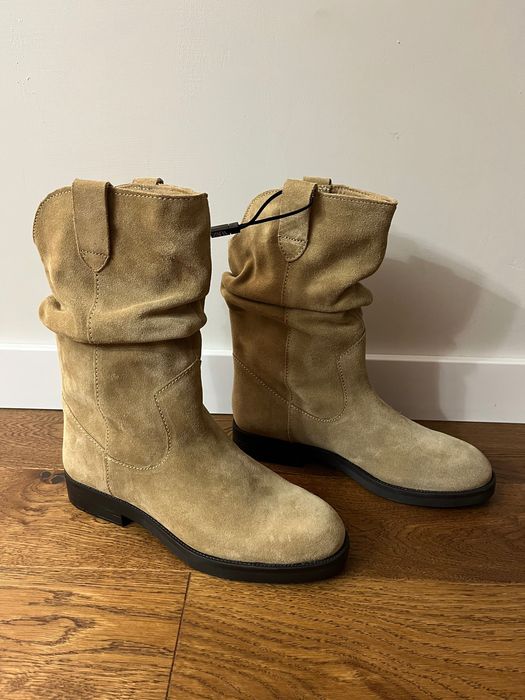 Płaskie botki Zara r. 38