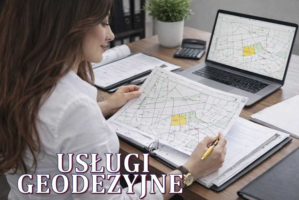 GEODETA - Podział | Wyznaczenie granic | Mapa d.c. projektowych