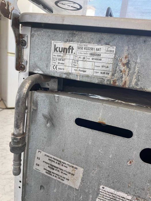 Fogão a gás - placa e forno - KUNFT
